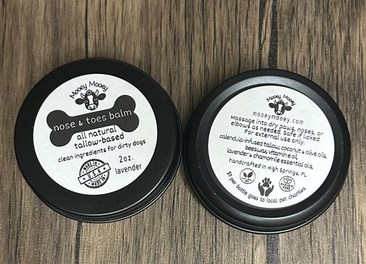 Nose & Toes Balm | Calendula Tallow Salve for Dogs