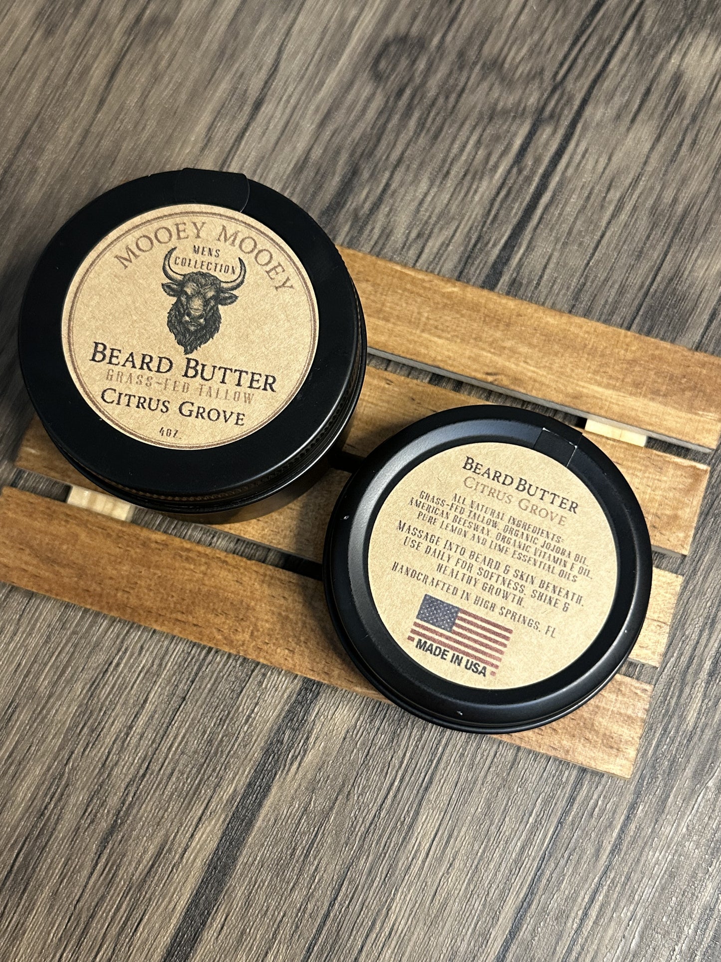 Premium Tallow Conditioner for Beards — Tallow Skincare for Men