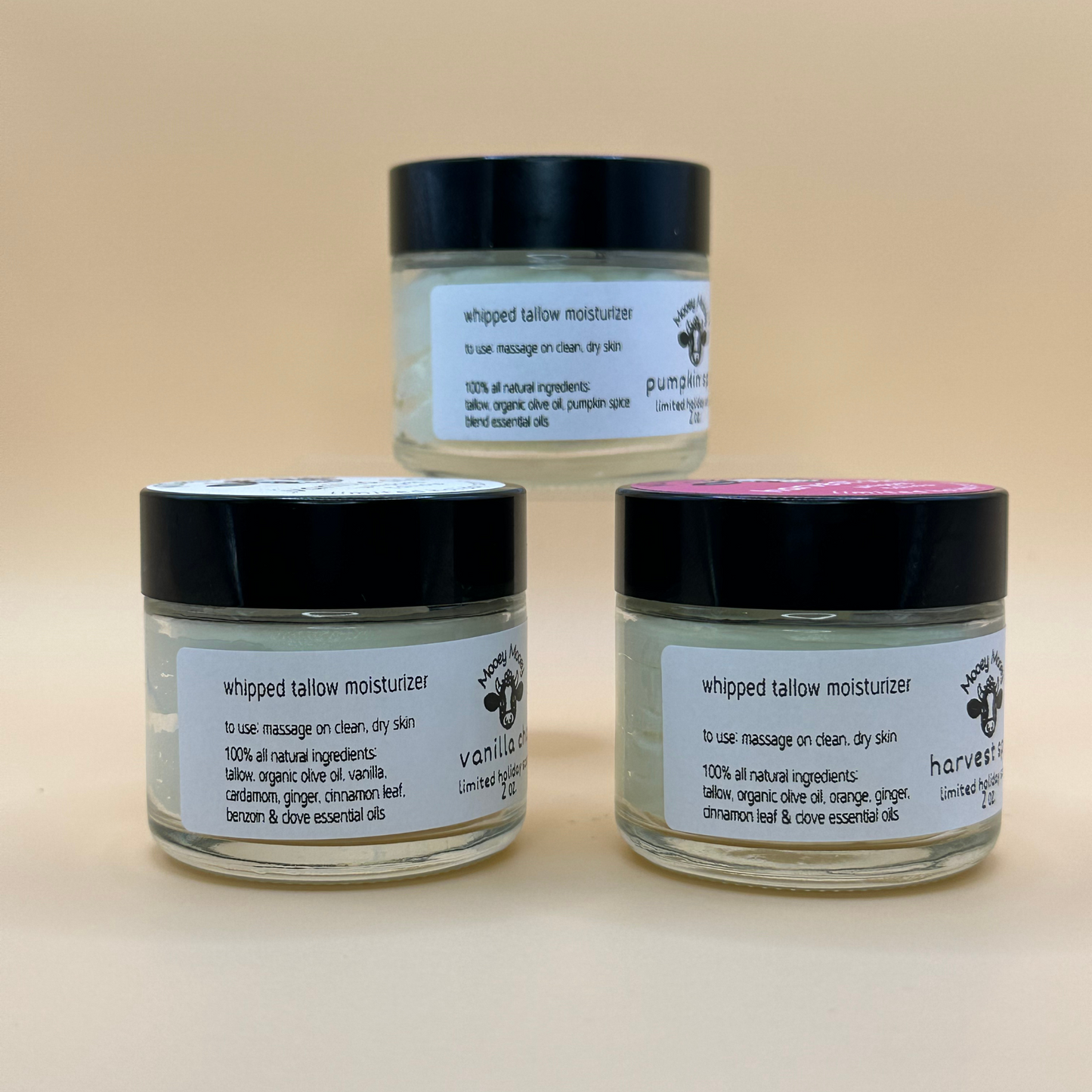 Autumn Glow: Fall Tallow Skincare Trio