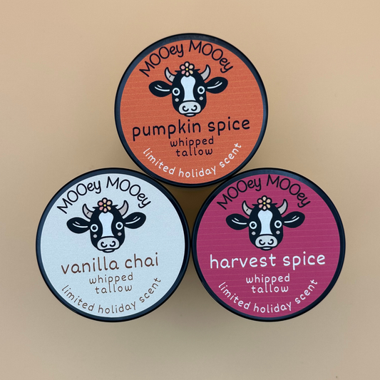 Autumn Glow: Fall Tallow Skincare Trio