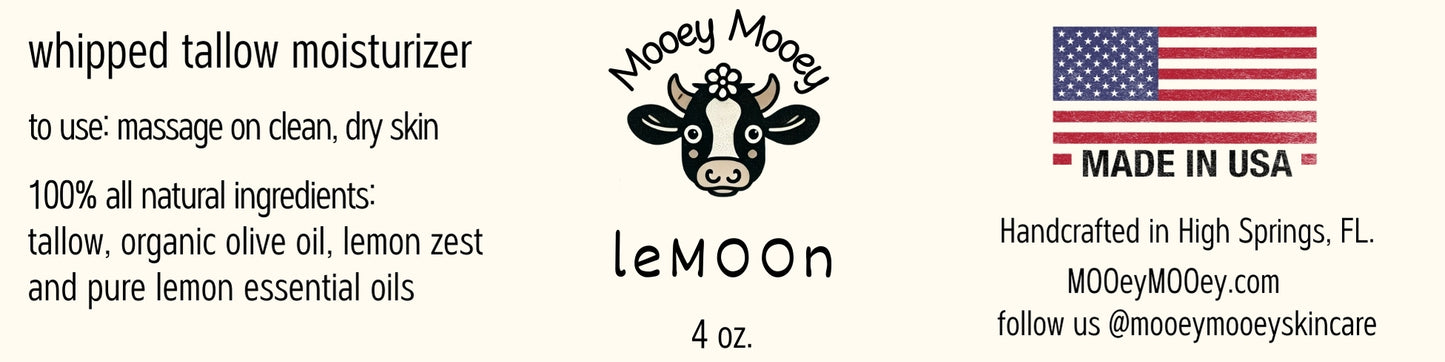 Lemon Whipped Tallow Moisturizer