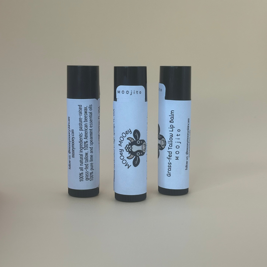 MOOjito - Lime and Spearmint Tallow Lip Balm