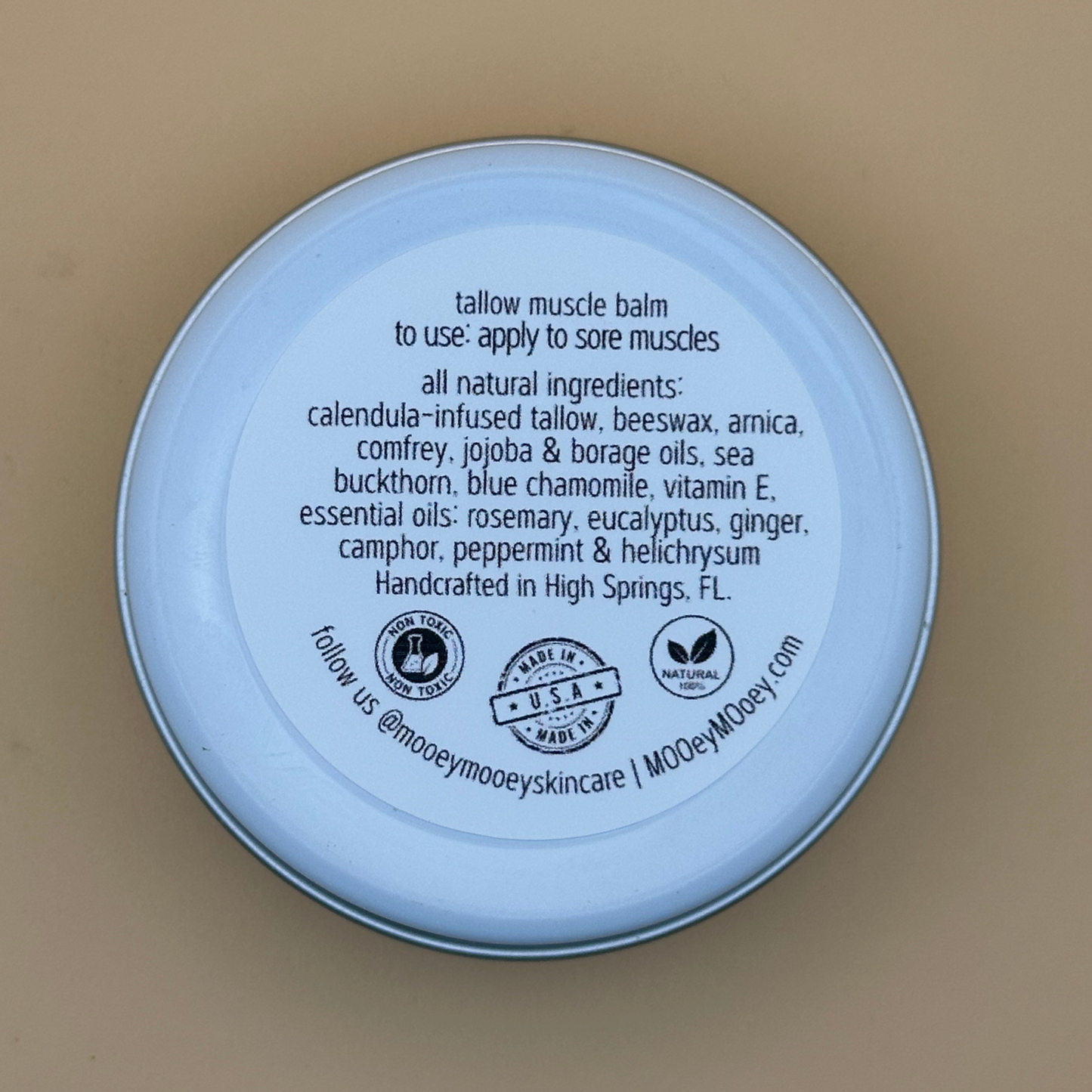 Muscle Relief Tallow Balm – Natural Sore Muscle & Joint Support