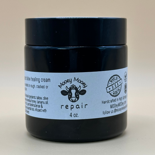 Repair Tallow Healing Cream | Deep Skin Restoration Balm