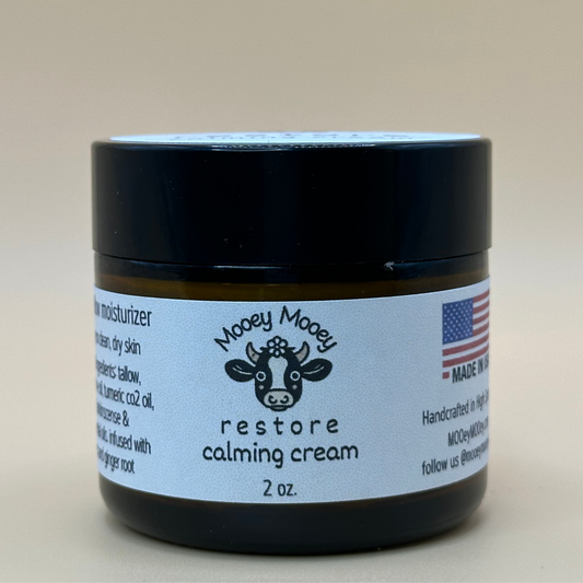 Restore - calming cream whipped tallow | Eczema | Rosacea | Redness