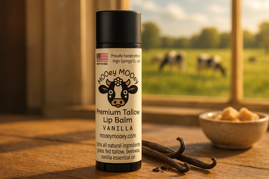 Vanilla Lip Balm with Correct Label Color