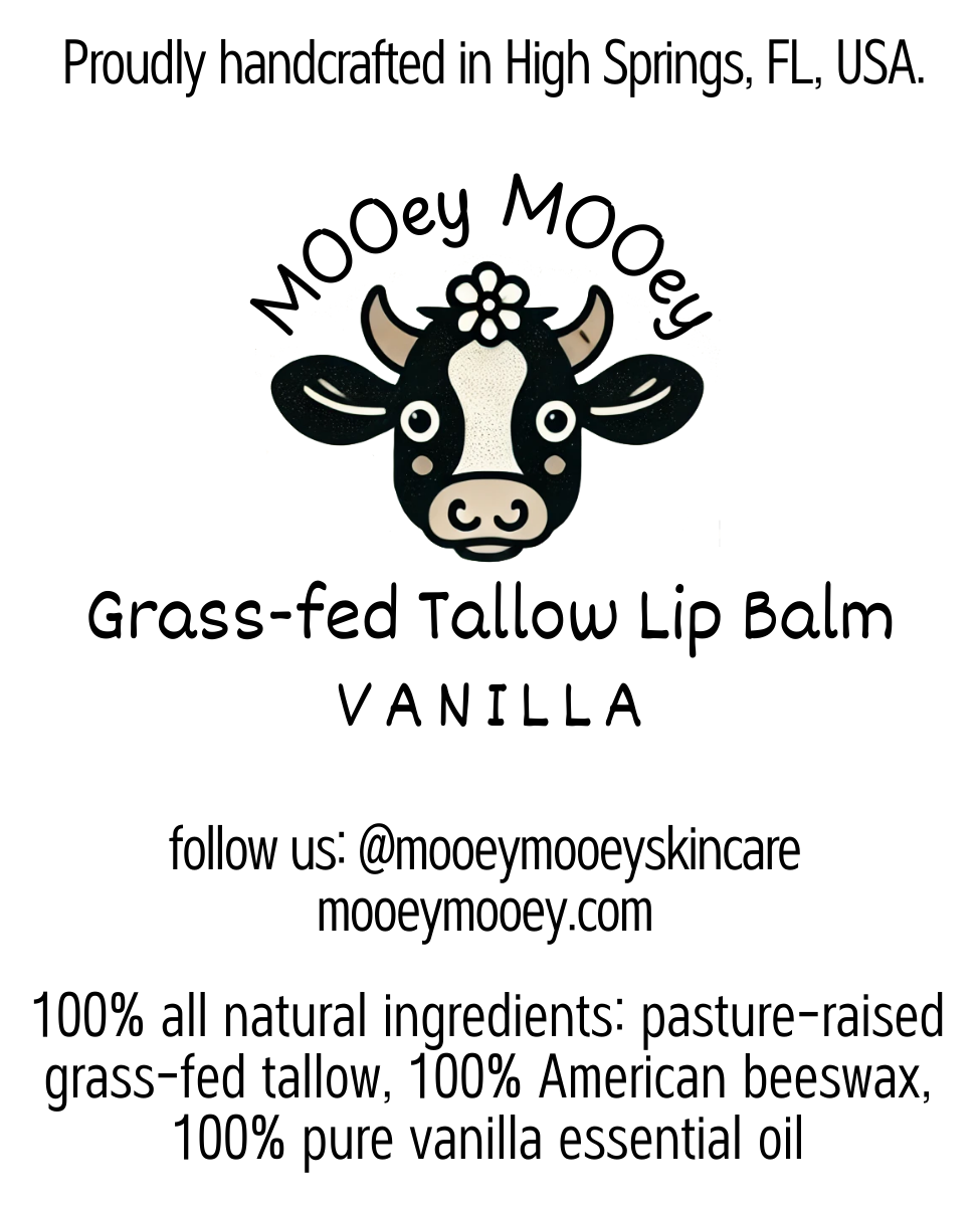Vanilla Tallow Lip Balm