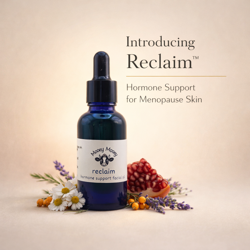 🌿 Introducing Reclaim™ A Tallow-Based Facial Oil Designed for Menopause Skin