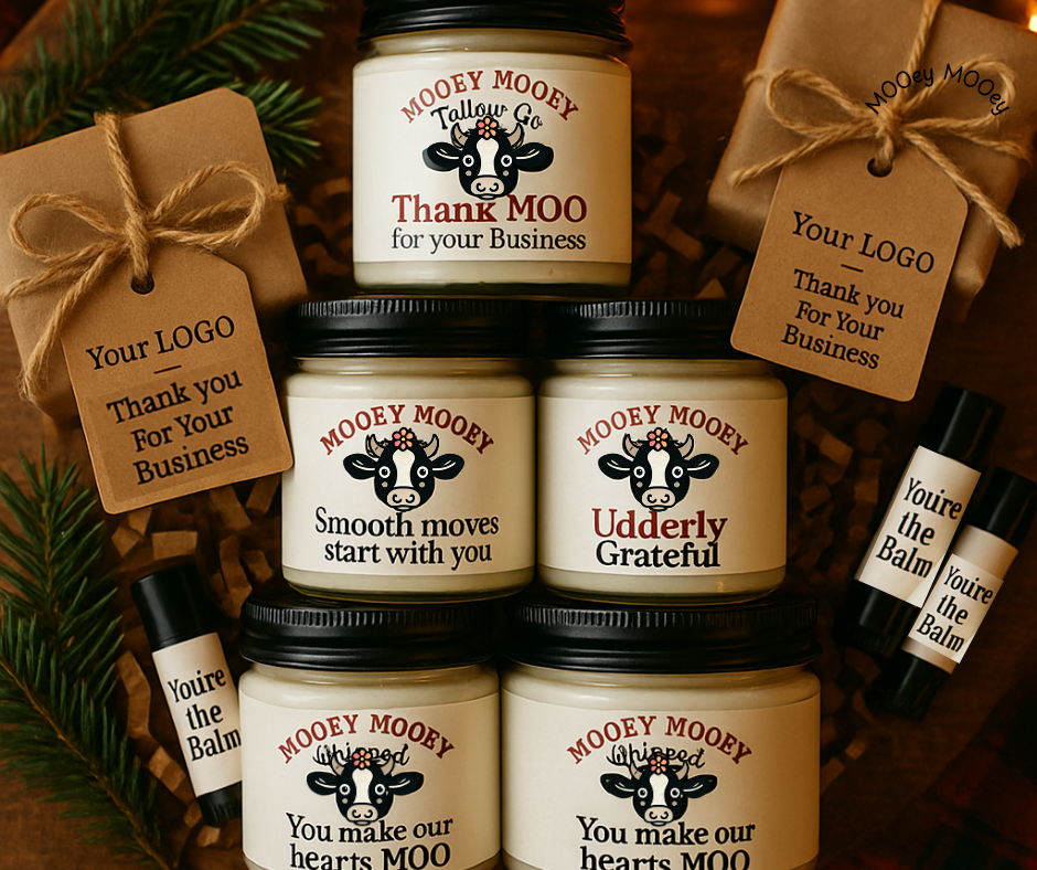 🎁 Why MOOey MOOey Tallow Products Make the Perfect Corporate Holiday Gift