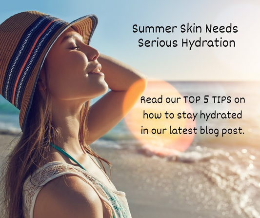 How to Keep Your Skin Hydrated This Summer (Without the Chemicals)