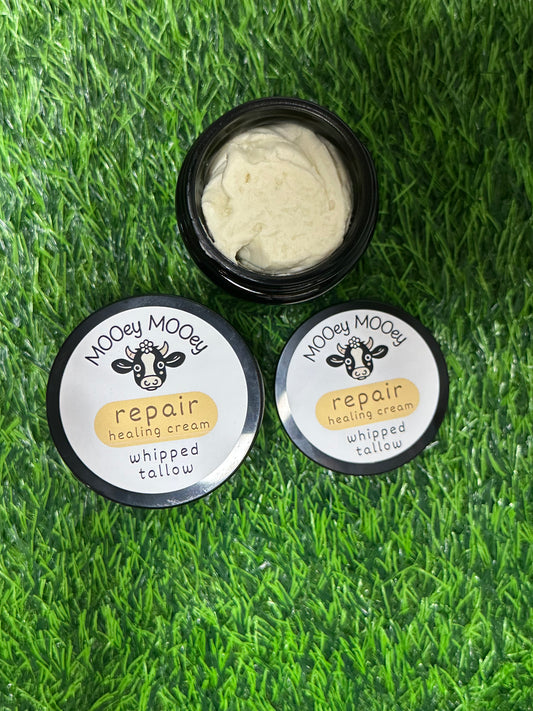 Repair Tallow Healing Cream | Deep Skin Restoration Balm