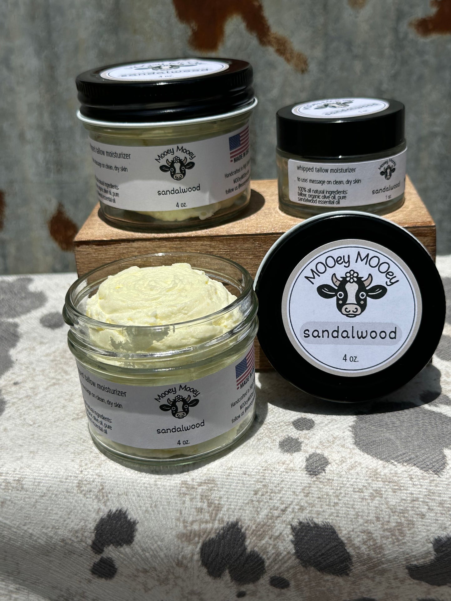 Sandalwood Whipped Tallow Moisturizer