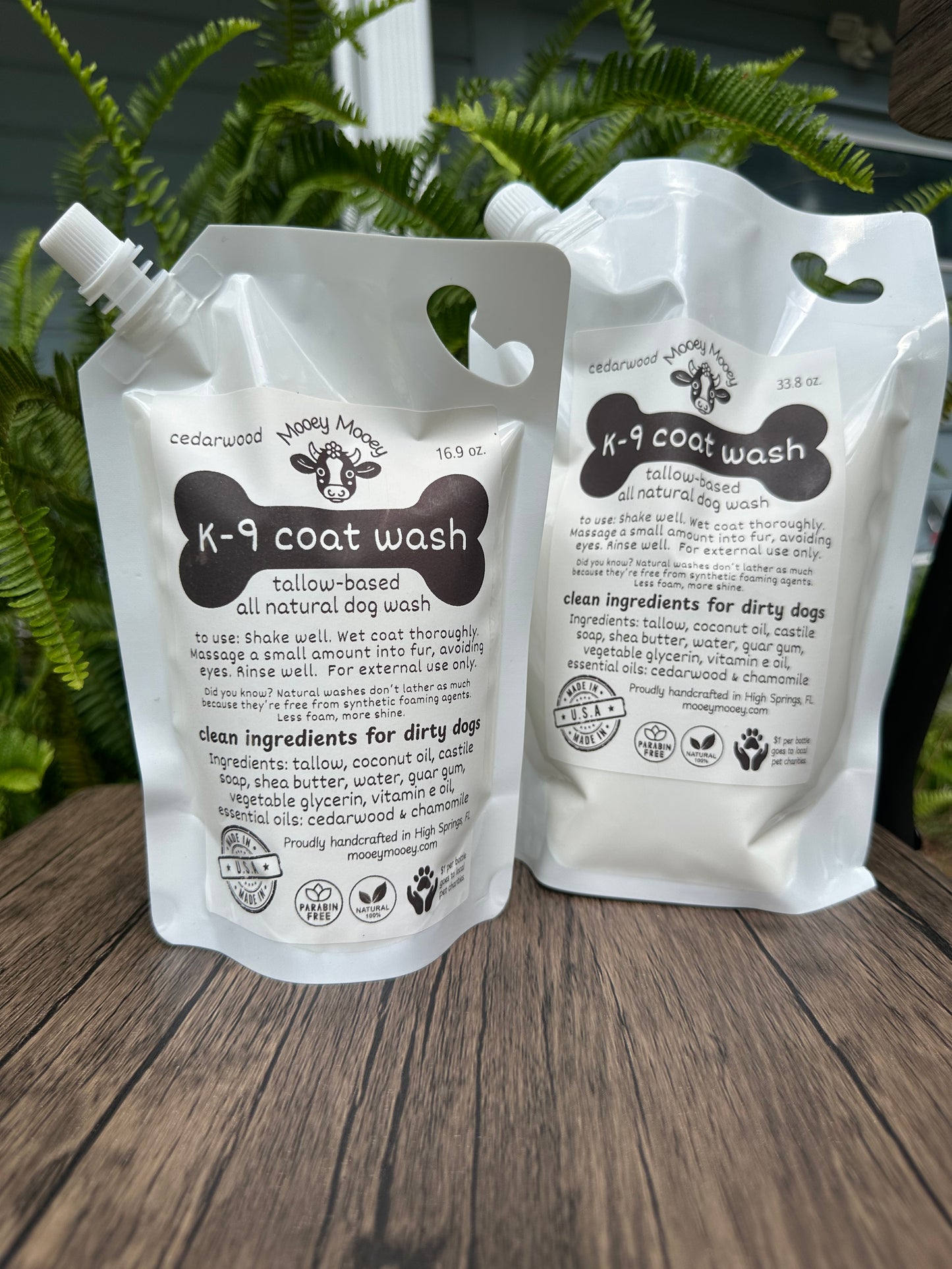K-9 Coat Wash | Nourishing Tallow Dog Shampoo – Lavender & Chamomile or Cedarwood