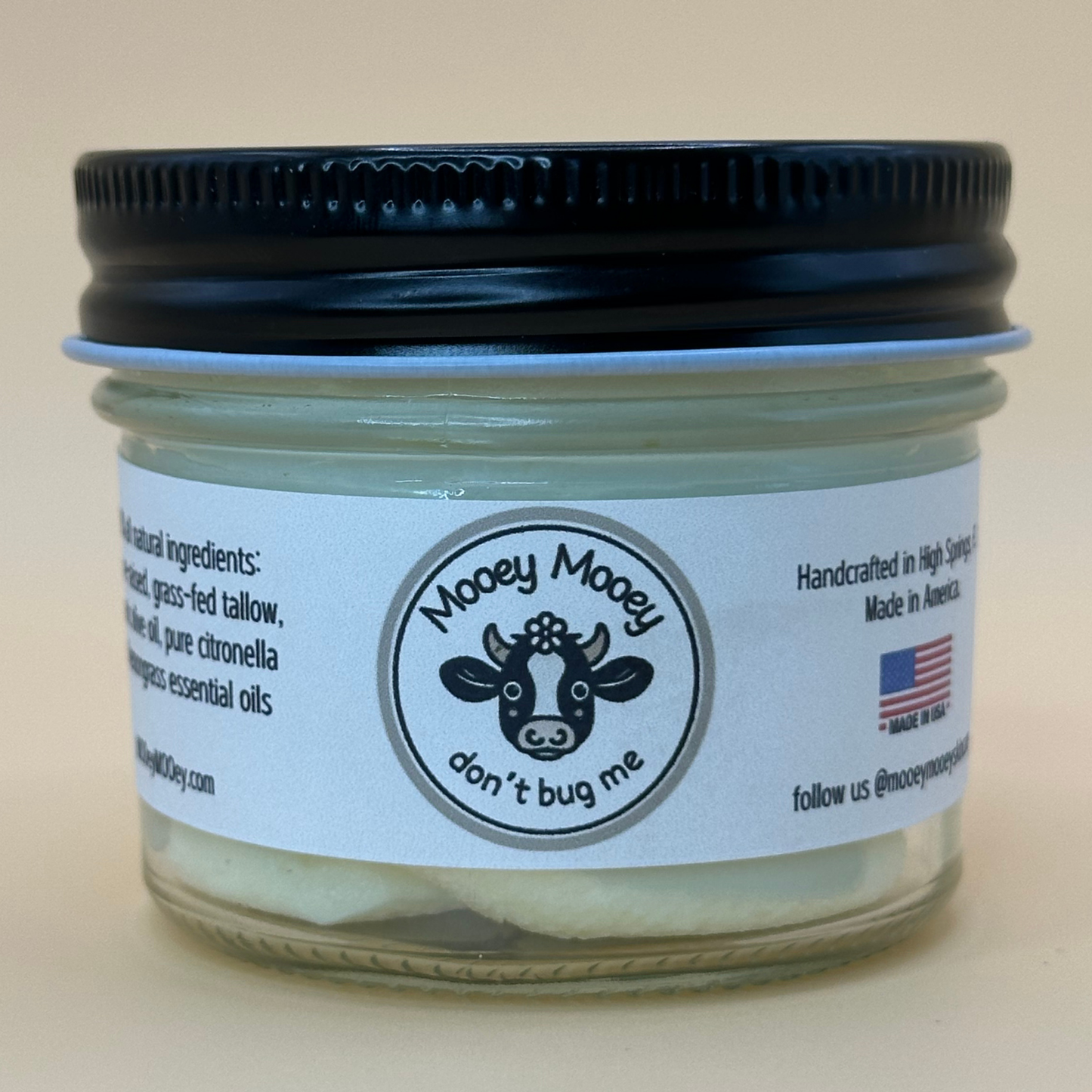 Don’t Bug Me Tallow Bug Repellent Balm (Citronella & Lemongrass)