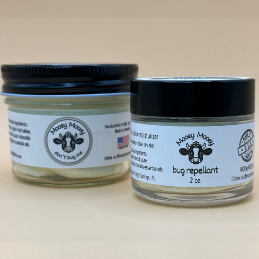 Don’t Bug Me Tallow Bug Repellent Balm (Citronella & Lemongrass)