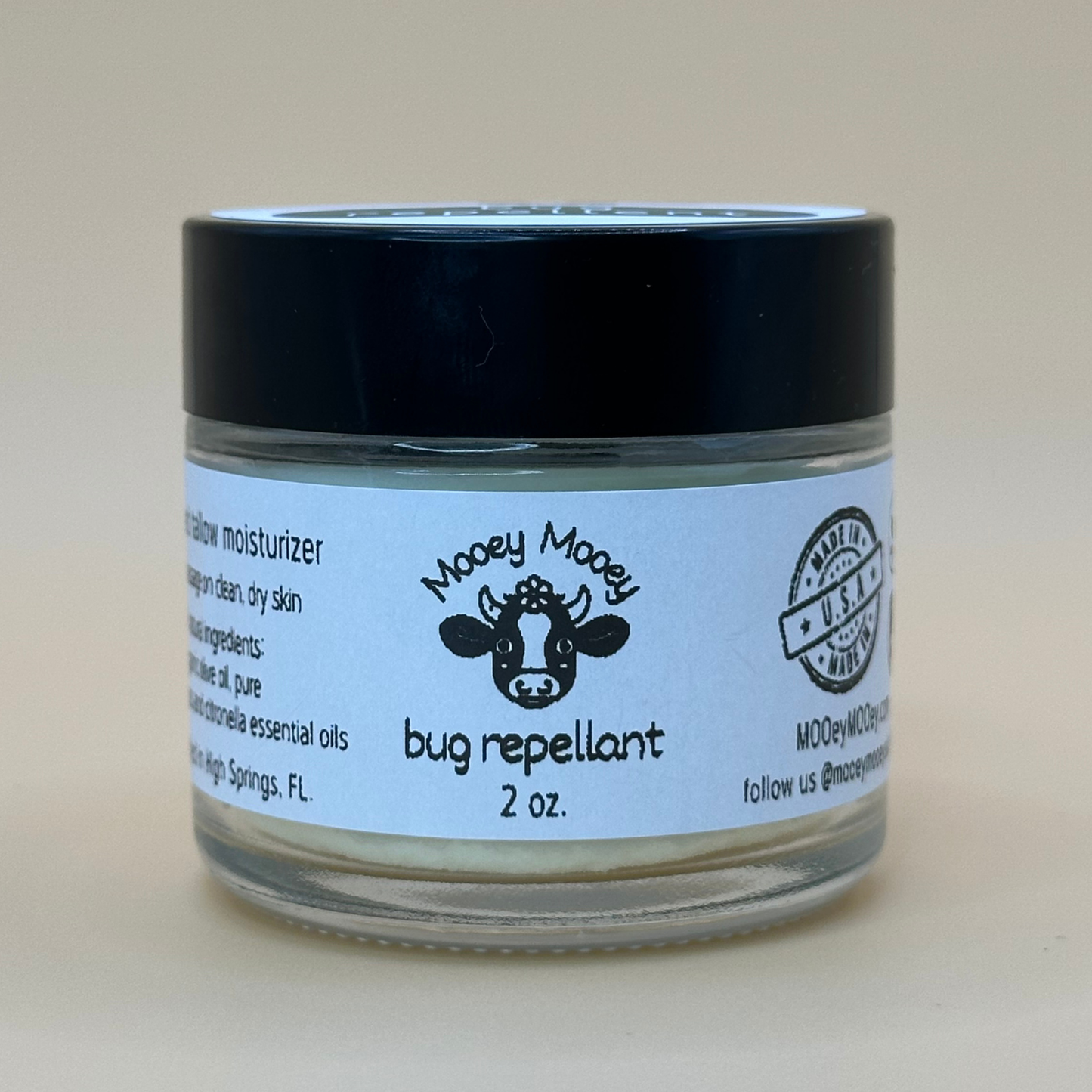 Don’t Bug Me Tallow Bug Repellent Balm (Citronella & Lemongrass)