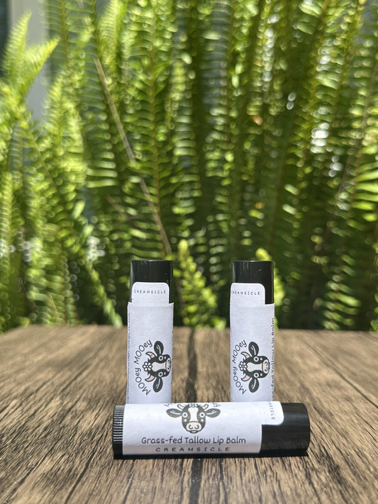 Creamsicle - Orange and Vanilla Tallow Lip Balm