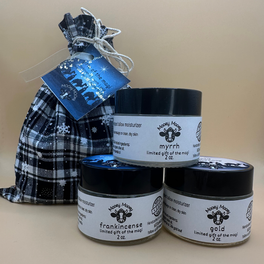 Gifts of the Magi Trio — Limited Holiday Tallow Skincare Collection