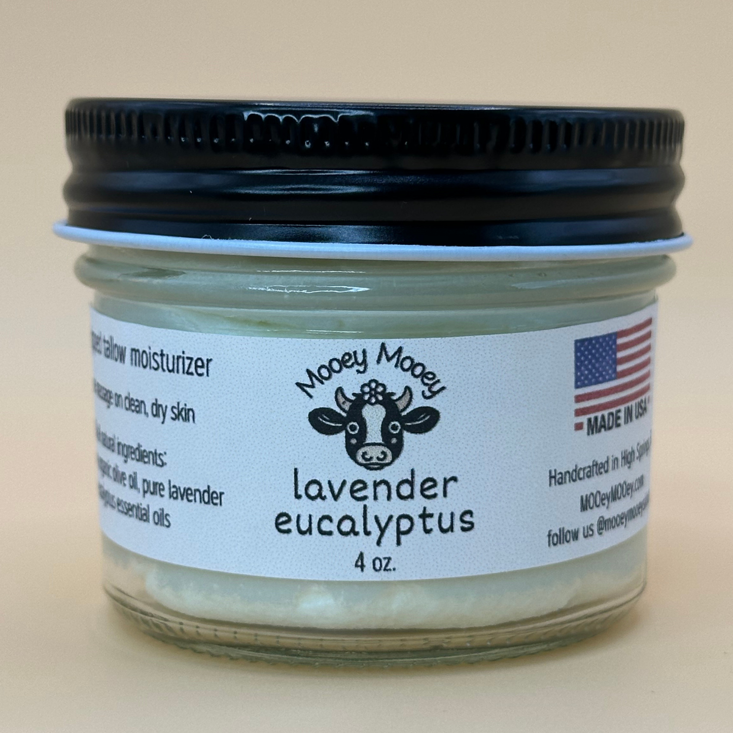 Lavender Eucalyptus Whipped Tallow Balm