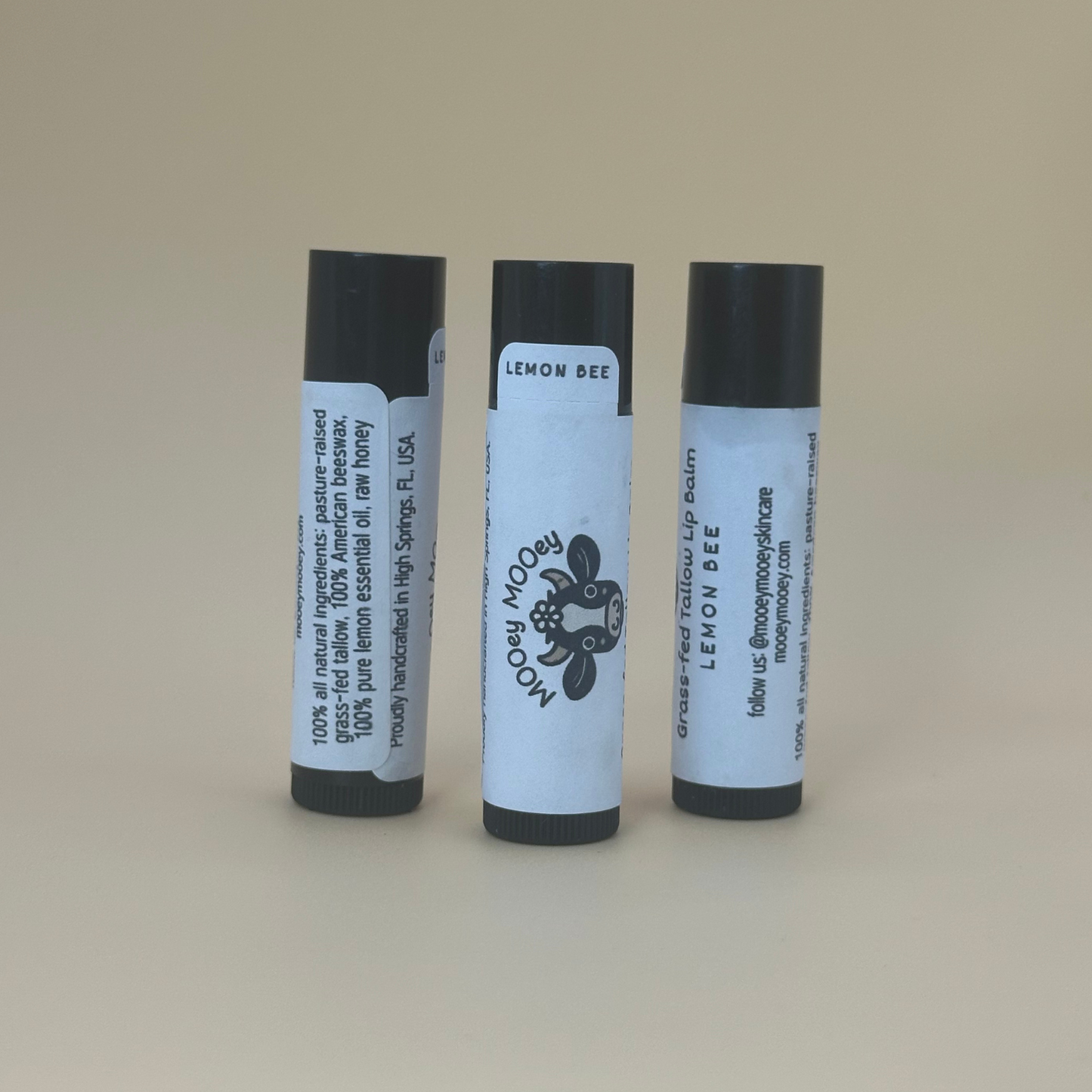 Lemon Honey Tallow Lip Balm