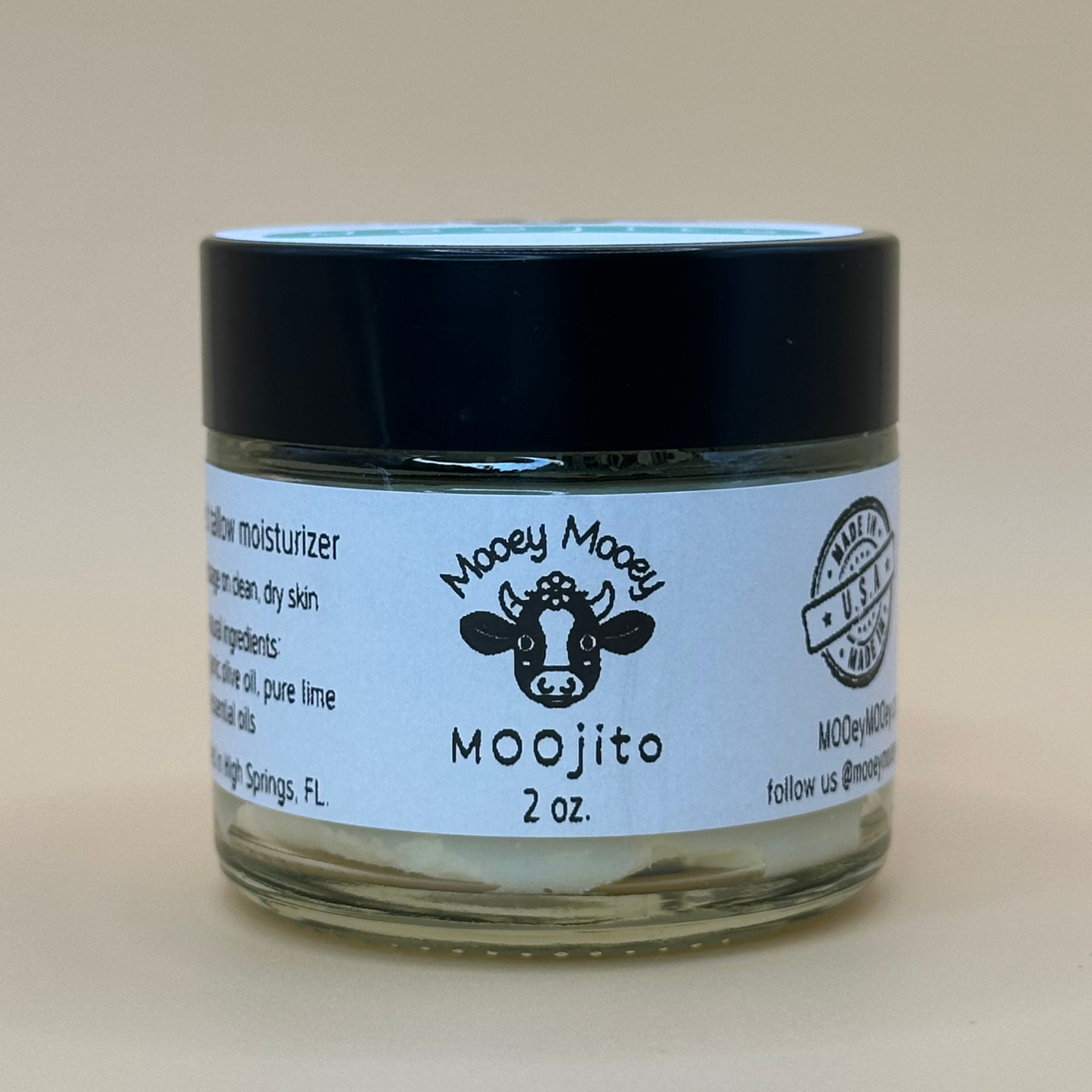 Mojito Whipped Tallow | Lime & Spearmint Natural Moisturizer — Tallow Skincare