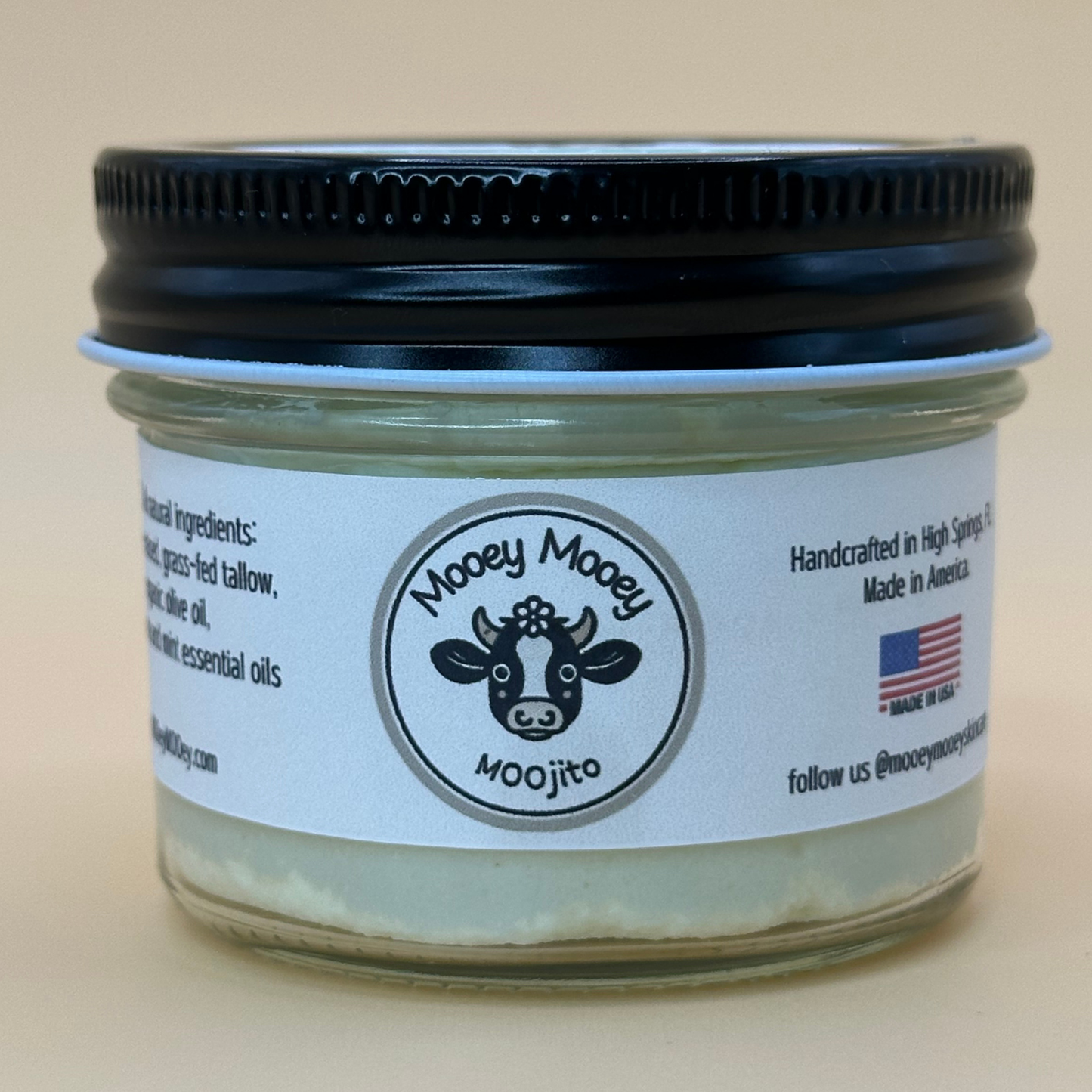 Mojito Whipped Tallow | Lime & Spearmint Natural Moisturizer — Tallow Skincare