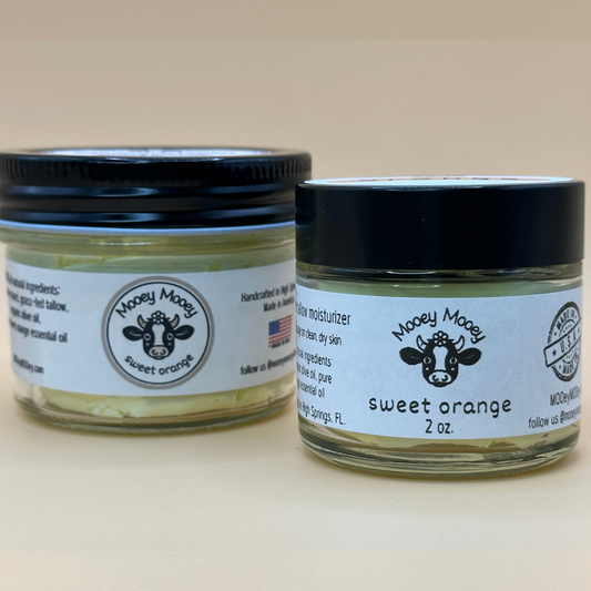 Sweet Orange-Whipped Tallow Moisturizer