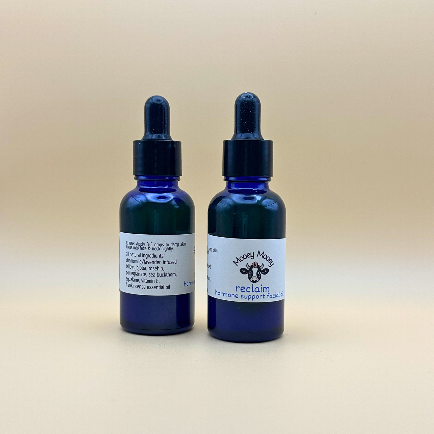 Reclaim™ Hormone Support Facial Oil | Tallow for Menopause Skin