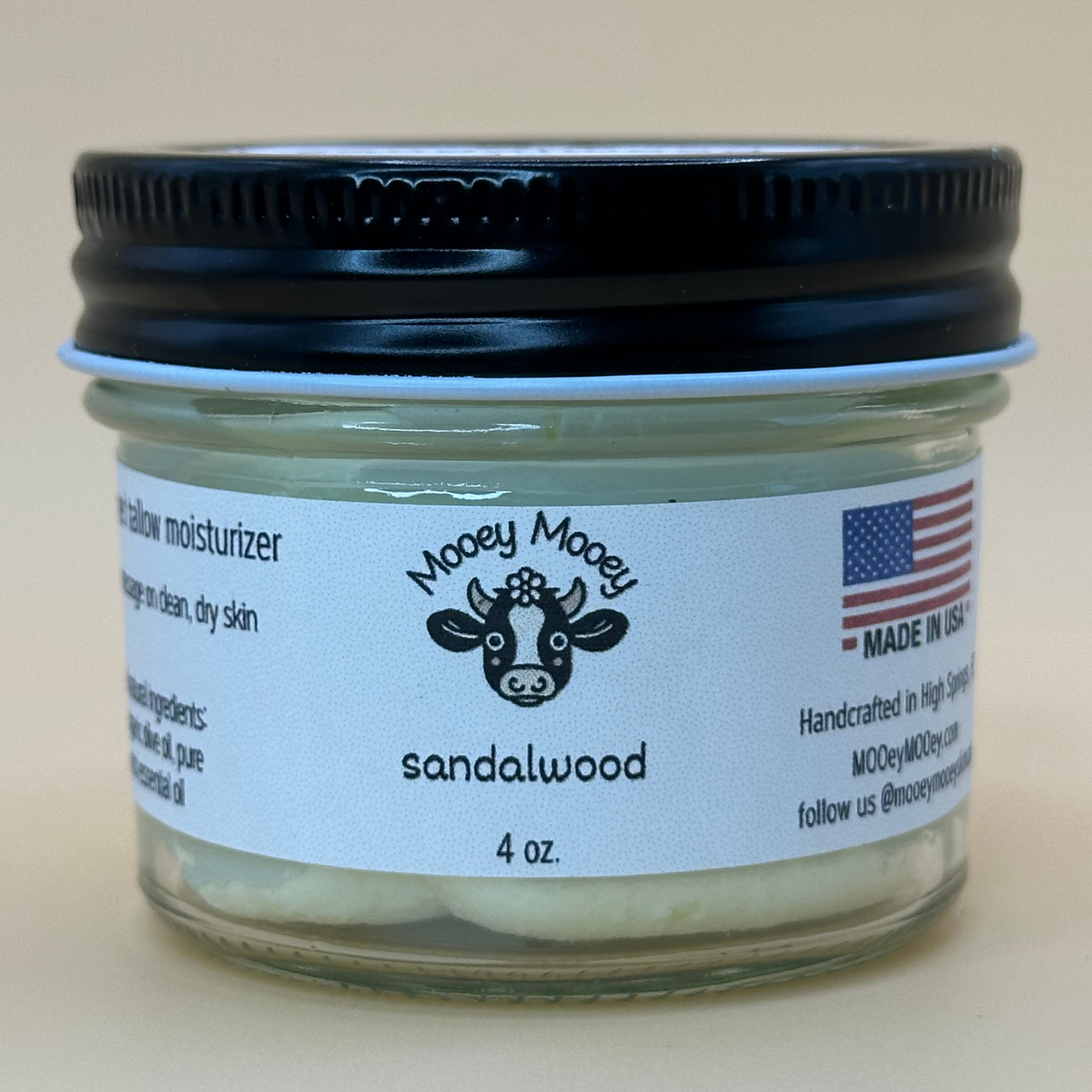 Sandalwood Whipped Tallow Moisturizer