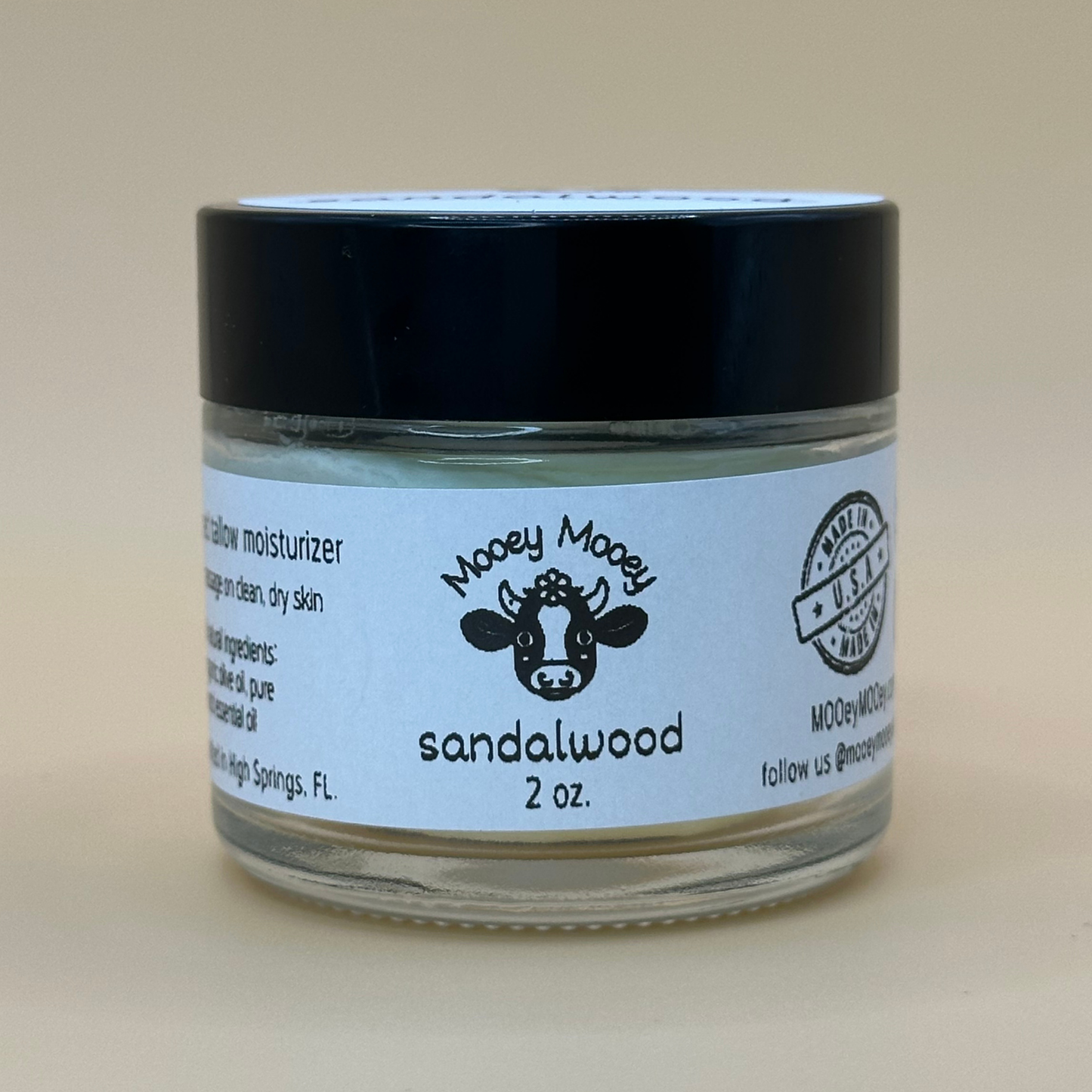 Sandalwood Whipped Tallow Moisturizer