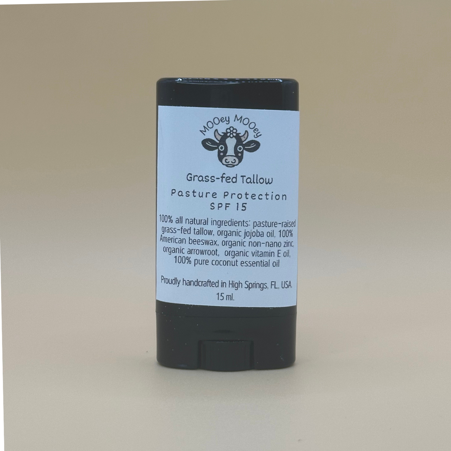 Sun Stick 15 SPF Tallow-Based All Natural Sunscreen