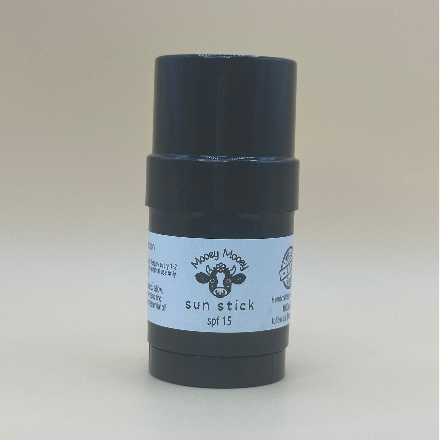 Sun Stick 15 SPF Tallow-Based All Natural Sunscreen