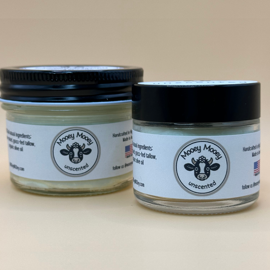 Unscented Grass-fed Whipped Tallow Moisturizer