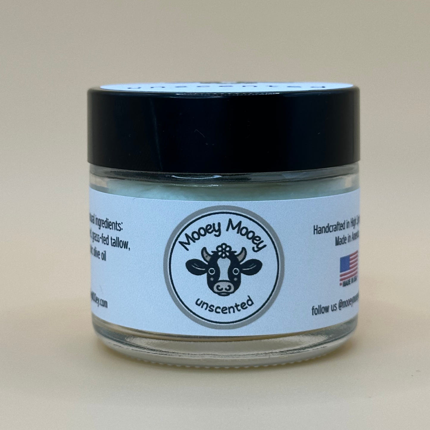 Unscented Grass-fed Whipped Tallow Moisturizer